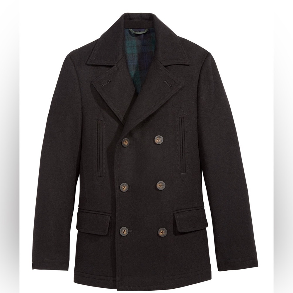 Lauren Ralph Lauren Big Boys Plain Regular Overcoat Sz 12R